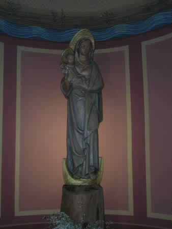 Madonna di Gorla. Statua